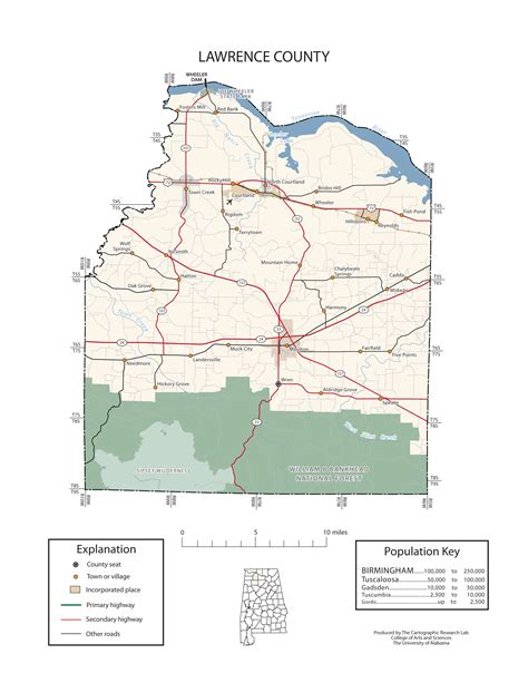 Maps Of Lawrence County