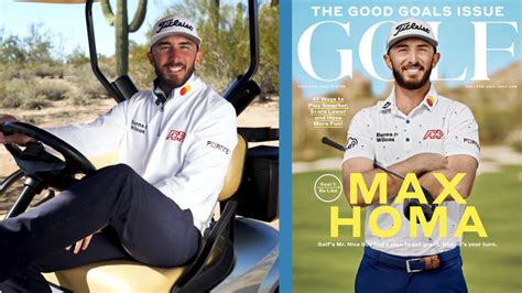 The best Max Homa moments from his GOLF Magazine cover shoot