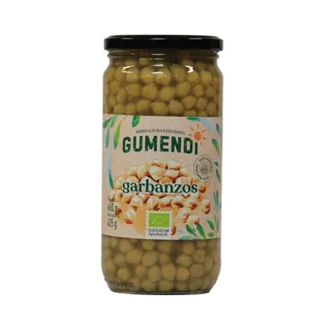 Garbanzo Conserva Eco 660g Gumendi Paradise Mercado Sin Gluten