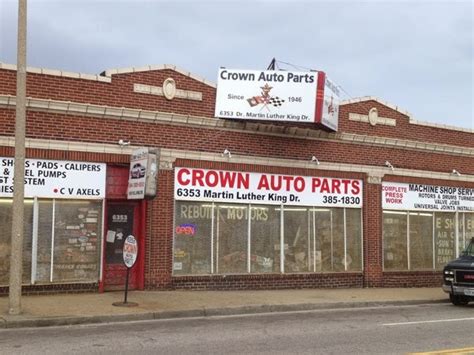 Crown Auto Parts Performance And Rebuilding Auto Parts Store In St Louis Mo 63133 Junkyard Map