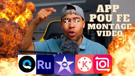 5 APP Pou Fe Montaj Video Sou TeleFon Ou PAT KONNEN YouTube