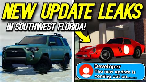 NEW UPDATE LEAKS CARS COMING TO SOUTHWEST FLORIDA YouTube