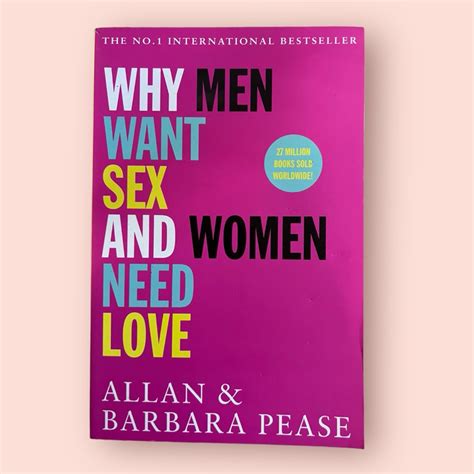 พร้อมส่ง หนังสือภาษาอังกฤษ Why Men Want Sex And Women Need Love By