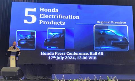 Honda Siapkan 5 Mobil Elektrifikasi Di GIIAS 2024