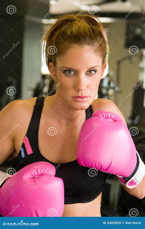 Pink Boxing Gloves Royalty Free Stock Photo CartoonDealer 16344531