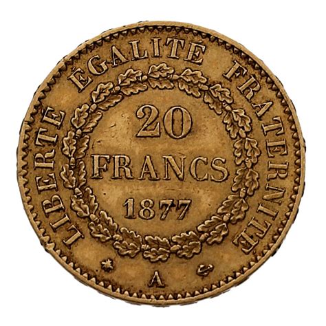 Moneda Francia Francos Oro G Andorrano