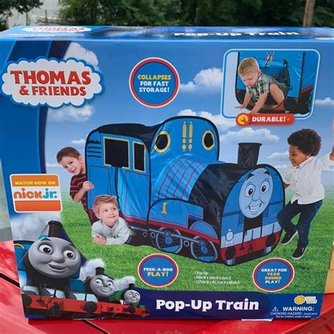 Thomas The Tank Engine Pop Up Train Play Tent Thomas And Friends