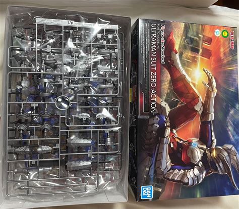 Figure rise standards ultraman suit zero action 興趣及遊戲 玩具 遊戲類