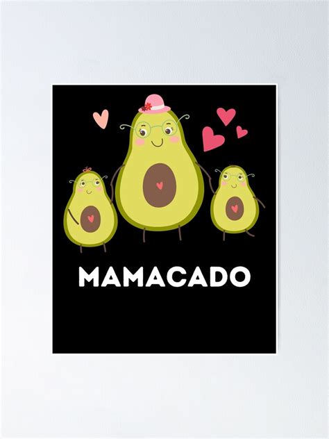 Pregnancy Announcement Funny Mamacado Design For Avocados Lovers Mom