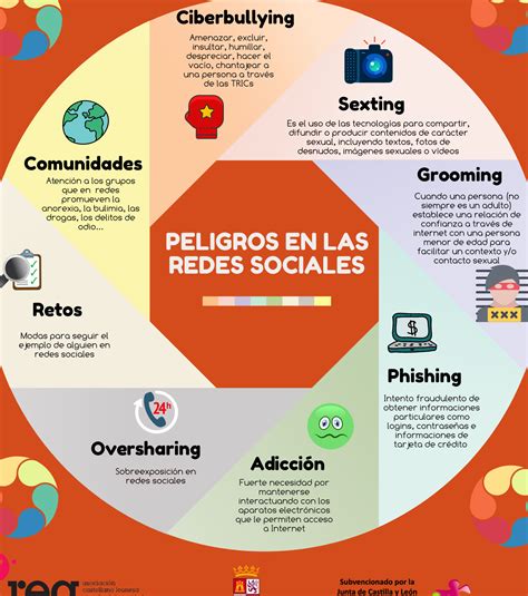 ¿Cuáles son los riesgos de las redes sociales en línea?