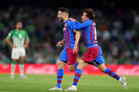 Real Betis vs Barcelona La Liga Final Score 1 2 Barça qualify for