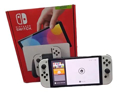 Nintendo Switch Oled 64 Gb Blanco negro Meses sin interés