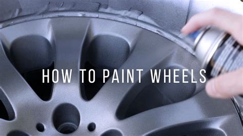 How To Paintrestore Your Wheels Youtube