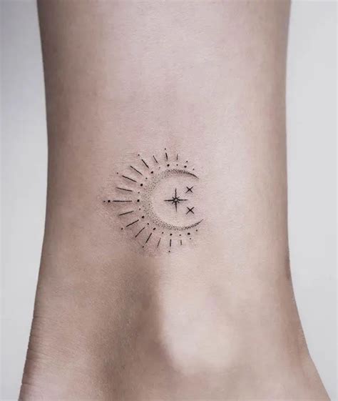 Elegant Sun And Moon Tattoos With Meaning Our Mindful Life