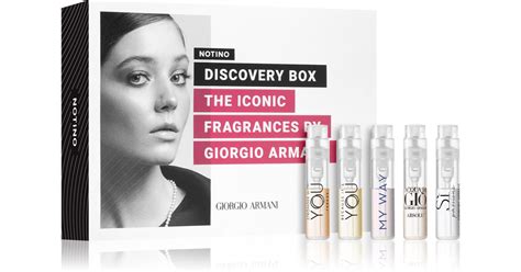 Beauty Discovery Box Notino The Iconic Fragrances By Giorgio Armani