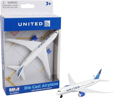 Daron United 747 Single Plane Amazonca Toys And Games