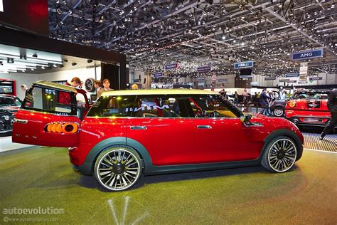 Mini Clubman Concept Shows Us The Boot At Geneva Live Photos