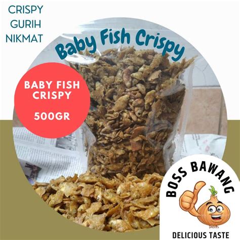 Jual Baby Fish Baby Fish Crispy Gr Baby Fish Ikan Nila Crispy