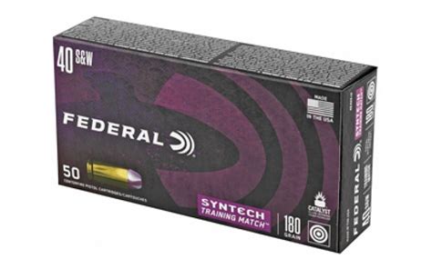 Federal American Eagle Syntech 40 Sandw 180g 40 Sandw Ae40sj2 Hand Gun Arnzen Arms