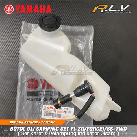 Wadah Oli Samping F Zr Set Tutup Tangki Tabung Tank Olsam Yamaha Fiz