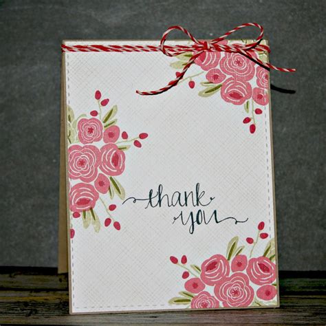 Flowers From The Thanks A Bunch Stamp Set Have Been Beautifully Colored