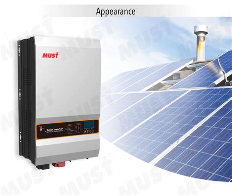 Must Pv3500 Pro Solar Off Grid Solar Inverter With Battery 10240wh Bms