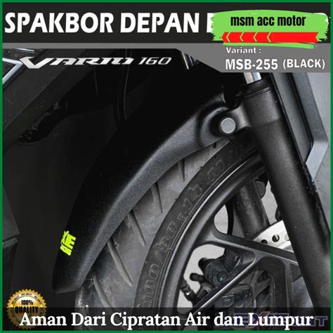 Sambungan Spakbor Depan Penahan Lumpur Vario 160 Berkualitas Premium