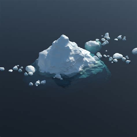 Iceberg Ice 3d Model