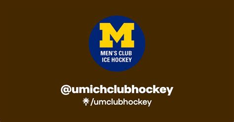 Umichclubhockey Twitter Instagram Linktree