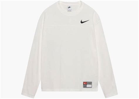 Stussy X Nike Dri Fit Mesh Jersey Sail Hype Clothinga