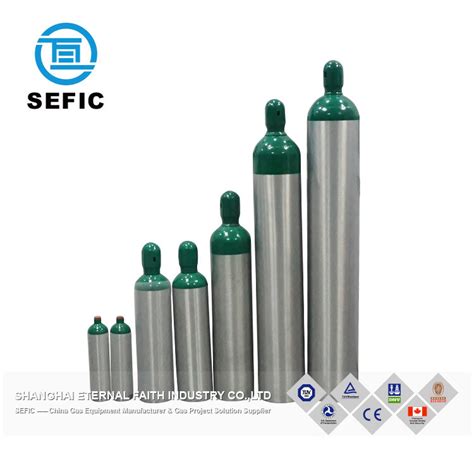 Portable Aluminum Oxygen Gas Cylinder Medical Oxygen Cylinder China Aluminum Gas Cylinder And