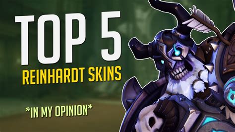 TOP 5 REINHARDT LEGENDARY SKINS IN OVERWATCH 2 MY OPINION YouTube