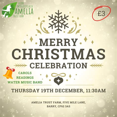 Christmas Celebration Amelia Trust Farm