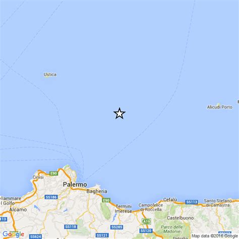 Terremoto Magnitudo 3 1 Al Largo Di Palermo