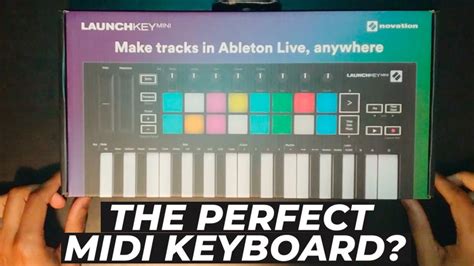 Novation Launchkey Mini MK3 Unboxing And Demo THE PERFECT MIDI