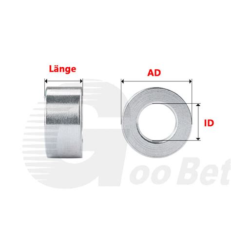 Alu Distanzh Lse Distanz H Lse Abstandhalter H Lsen Buchse Aluminium M