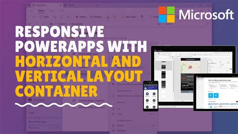 Power Apps Layout Containers To Make Responsive Power Apps Youtube