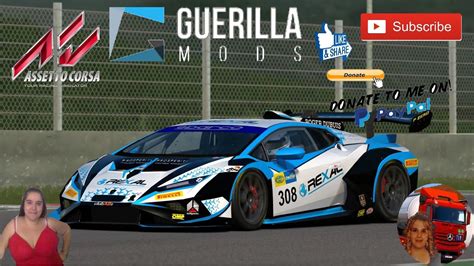 Assetto Corsa Lamborghini Huracan St Evo2 Gt2 By Guerilla Official Download Link Test Gameplay