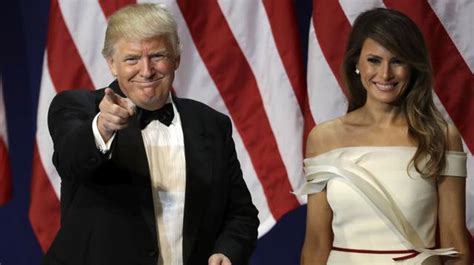 Donald Y Melania Trump En Su Primer Baile Presidencial Fotos Mundo