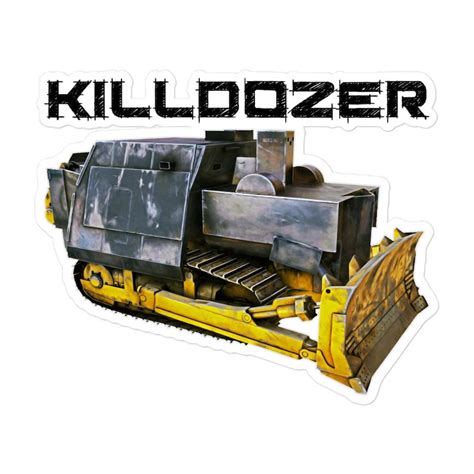 Killdozer Sticker Etsy