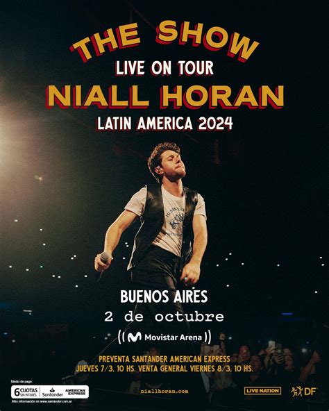 Niall Horan Regresa A La Argentina D Nde Y Cu Ndo Comprar Las Entradas