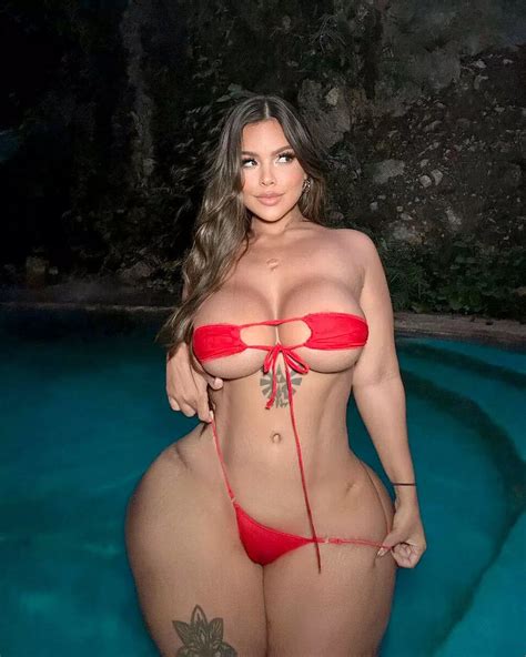 Model rocks racy micro bikini trend as she shares 'secret to staying