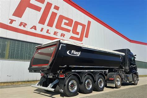 Lightweight Dump Trailers With High Payloads Fliegl Trailer Tippers