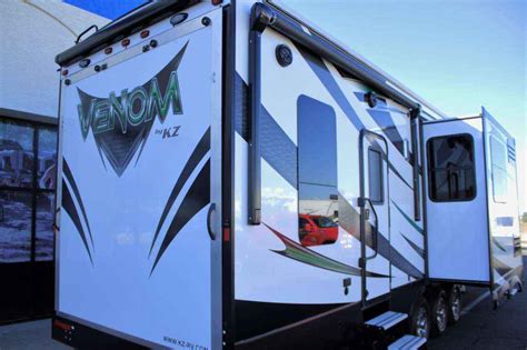 2017 Toy Hauler Fifth Wheel Venom 3911 Tk Kz Rv Wow Blog