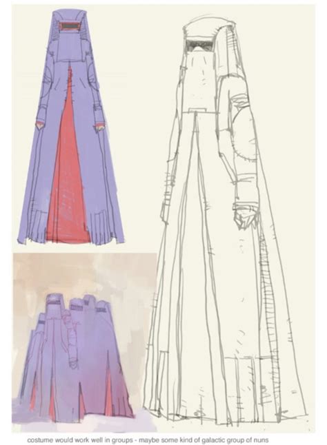 Background characters on Coruscant - concept art... - We are brave ...