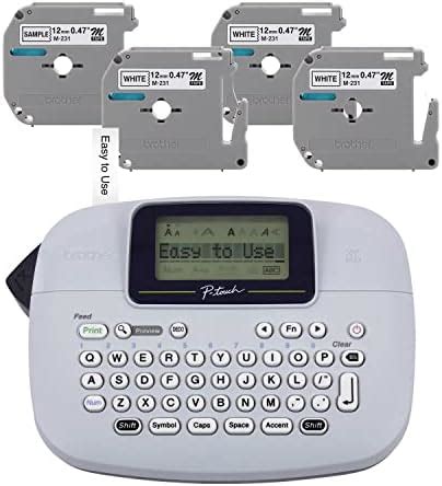 Amazon Brother P Touch Ptd Easy To Use Label Maker Bundle