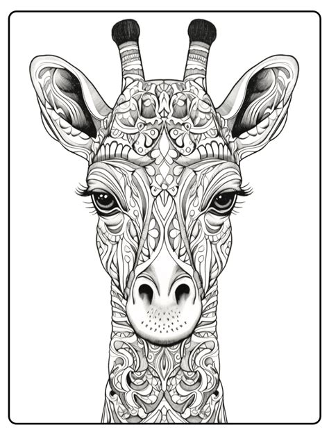 Serenity in Patterns: Animal Mandala Coloring Book - Coloring eBooks