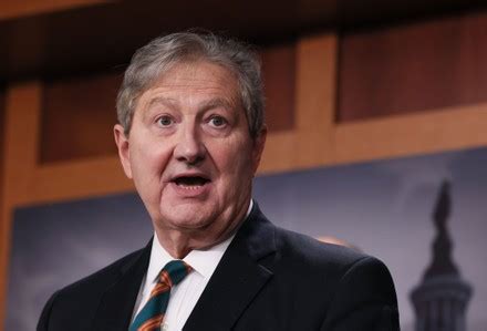 Senator John Kennedy Rla Speaks During Editorial Stock Photo Stock