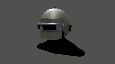 3D Model Altyn K6 3 Helmet Low Poly Game Ready VR AR Low Poly