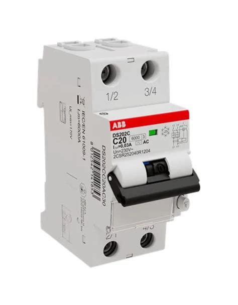 Abb Magneto Thermal Differential Switch Poles A Ma Type Ac